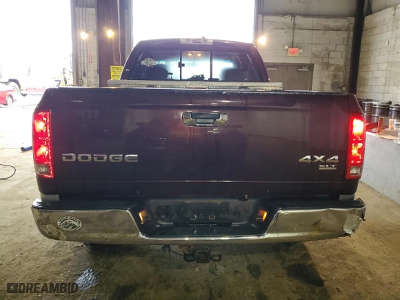 2004 Dodge Ram 1500 SLT with VIN 1D7HU18D84S719663, listed as a Copart auction lot 52768655 with 145,106 mi miles and Clean Title. Bid and sale history available at carsss.com. Image 6.