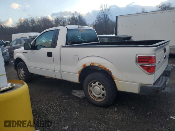 2013 Ford F-150 XL with VIN 1FTMF1CM2DKD10438, listed as a Copart auction lot 42487595 with 217,451 mi miles and Clean Title. Bid and sale history available at carsss.com. Image 2.