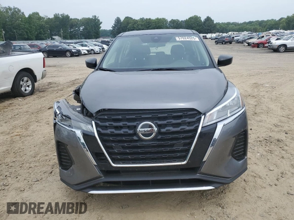 2021 Nissan Kicks S z VIN 3N1CP5BV7ML565422, wystawiony jako Copart lot #57024525 z przebiegiem 46 747 mil mil oraz Szkoda całkowita • Salvage title. Historia ofert i sprzedaży dostępna na DreamBid. Obrazek 5.