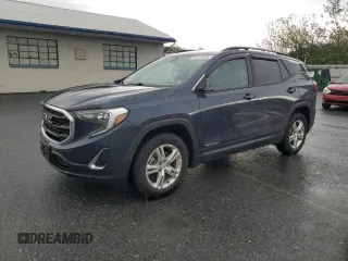 2018 GMC Terrain SLE z VIN 3GKALTEV8JL152389, wystawiony jako Copart lot #56113805 z przebiegiem 92 287 mil mil oraz Szkody całkowita. Historia ofert i sprzedaży dostępna na DreamBid. Obrazek 1.