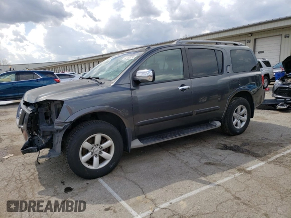 2010 Nissan Armada Titanium z VIN 5N1AA0NC5AN600307, wystawiony jako Copart lot #52793295 z przebiegiem 142 816 mil mil oraz Szkoda całkowita • Salvage title. Historia ofert i sprzedaży dostępna na DreamBid. Obrazek 1.
