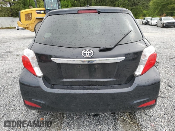 2013 Toyota Yaris L with VIN JTDKTUD31DD546557, listed as a Copart auction lot 51926185 with 183,955 mi miles and Salvage Title. Bid and sale history available at DreamBid. Image 6.