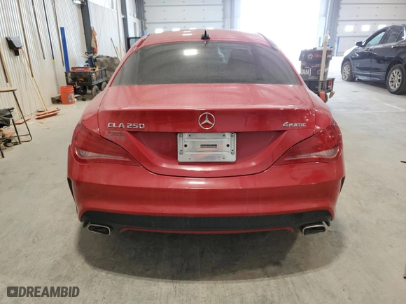 2014 Mercedes-Benz CLA-Class CLA 250 with VIN WDDSJ4GBXEN078287, listed as a Copart auction lot 84722794 with 0 mi miles and Clean Title. Bid and sale history available at carsss.com. Image 6.