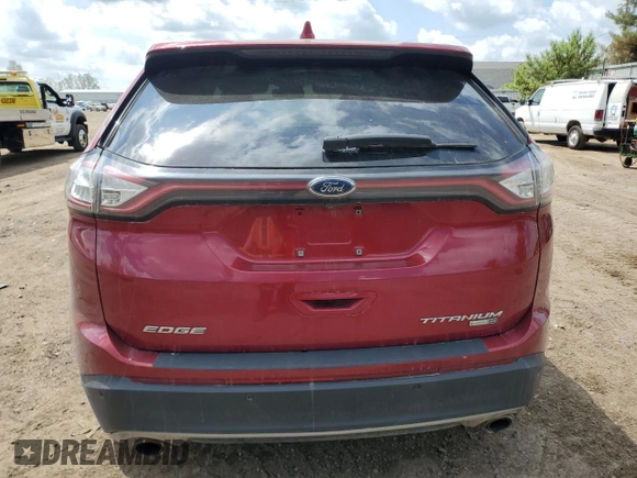 2017 Ford Edge Titanium z VIN 2FMPK4K96HBB32035, wystawiony jako Copart lot #56289595 z przebiegiem 108 431 mil mil oraz Czysty tytuł • Clean title. Historia ofert i sprzedaży dostępna na DreamBid. Obrazek 6.