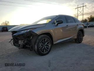 2022 Lexus RX with VIN 2T2YGMDAXNC080182, listed as a Copart auction lot 80543774 with 41,983 mi miles and Salvage Title. Bid and sale history available at carsss.com. Image 1.