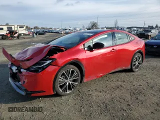 2024 Toyota Prius LE with VIN JTDADABU0R3021196, listed as a Copart auction lot 44569245 with 369 mi miles and Salvage Title. Bid and sale history available at carsss.com. Image 1.