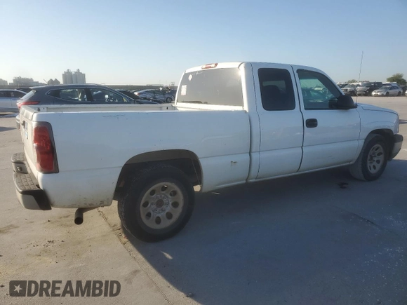 2006 Chevrolet Silverado 1500 Work Truck with VIN 1GCEC19X56Z272244, listed as a Copart auction lot 50777705 with 243,735 mi miles and Salvage Title. Bid and sale history available at carsss.com. Image 3.