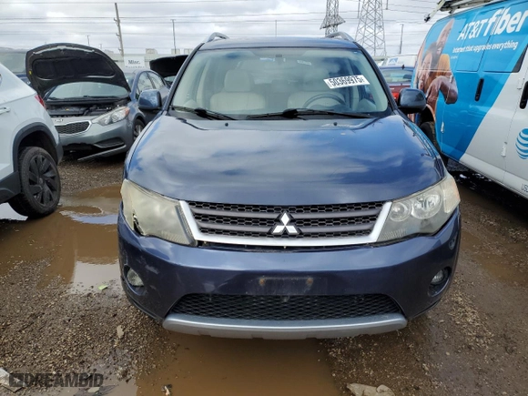 2008 Mitsubishi Outlander XLS with VIN JA4MT41X48Z016263, listed as a Copart auction lot 50369975 with 185,898 mi miles and Salvage Title. Bid and sale history available at carsss.com. Image 5.