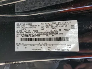 2022 Ford Bronco z VIN 1FMEE5DP4NLB67930, wystawiony jako Copart lot #54741955 z przebiegiem 8 087 mil mil oraz Szkoda całkowita • Salvage title. Historia ofert i sprzedaży dostępna na DreamBid. Obrazek 12.