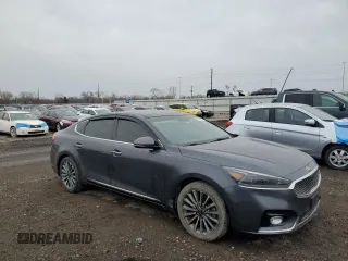 2017 Kia Cadenza Limited with VIN KNALC4J19H5084852, listed as a Copart auction lot 47867575 with 130,883 mi miles and Clean Title. Bid and sale history available at carsss.com. Image 4.