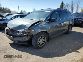 2011 Honda Odyssey EX with VIN 5FNRL5H46BB508819, listed as a Copart auction lot 50649455 with 0 mi miles and Clean Title. Bid and sale history available at carsss.com. Image 1.