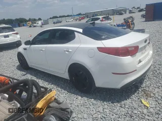 2015 Kia Optima LX with VIN KNAGM4A78F5645011, listed as a Copart auction lot 55041515 with 112,133 mi miles and Salvage Title. Bid and sale history available at DreamBid. Image 2.
