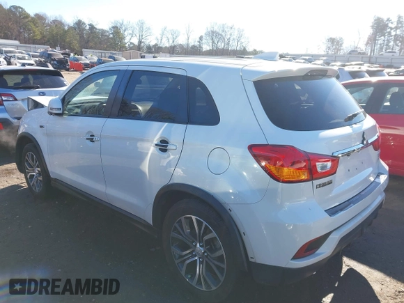 2019 Mitsubishi Outlander Sport SE 2.0 with VIN JA4AP4AU2KU010687, listed as a IAAI auction lot 41173252 with 157,259 mi miles. Bid and sale history available at carsss.com. Image 13.
