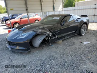 2017 Chevrolet Corvette Grand Sport 2LT z VIN 1G1YY2D71H5106768, wystawiony jako Copart lot #51330795 z przebiegiem 40 897 mil mil oraz Szkoda całkowita • Salvage title. Historia ofert i sprzedaży dostępna na DreamBid. Obrazek 1.