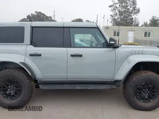 2024 Ford Bronco Raptor with VIN 1FMEE0RRXRLB33753, listed as a IAAI auction lot 42465984 with 1,702 mi miles and . Bid and sale history available at DreamBid. Image 14.