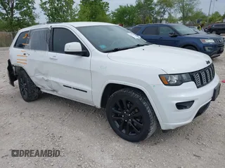 2018 Jeep Grand Cherokee Altitude with VIN 1C4RJFAG6JC164906, listed as a IAAI auction lot 42302611 with 81,447 mi miles and . Bid and sale history available at DreamBid. Image 1.