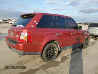 2006 Land Rover Range Rover Sport SC with VIN SALSH23406A923103, listed as a Copart auction lot 42998335 with 0 mi miles and Salvage Title. Bid and sale history available at carsss.com. Image 3.
