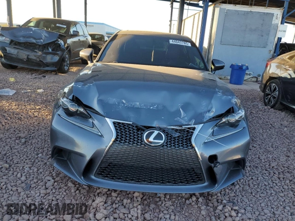 2016 Lexus IS 200t with VIN JTHBA1D25G5038312, listed as a Copart auction lot 44043785 with 112,824 mi miles and Salvage Title. Bid and sale history available at DreamBid. Image 5.
