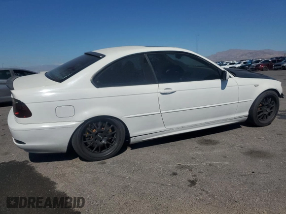 2004 BMW 3 Series 330Ci with VIN WBABD534X4PL10031, listed as a Copart auction lot 54153485 with 181,653 mi miles and Salvage title. Bid and sale history available at DreamBid. Image 3.