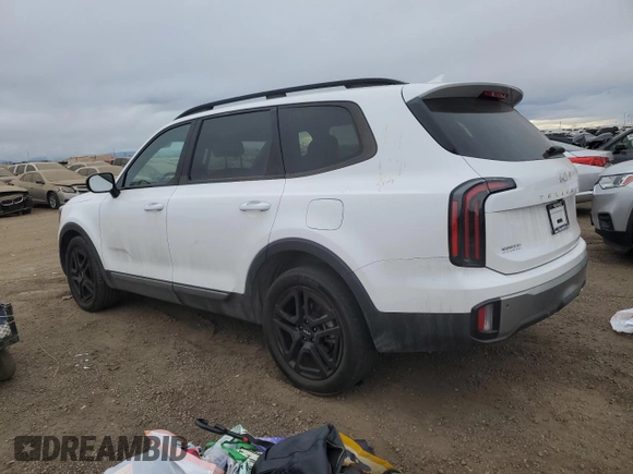 2023 Kia Telluride SX X-Line with VIN 5XYP5DGC1PG329916, listed as a Copart auction lot 83981644 with 21,681 mi miles and Salvage title. Bid and sale history available at DreamBid. Image 2.