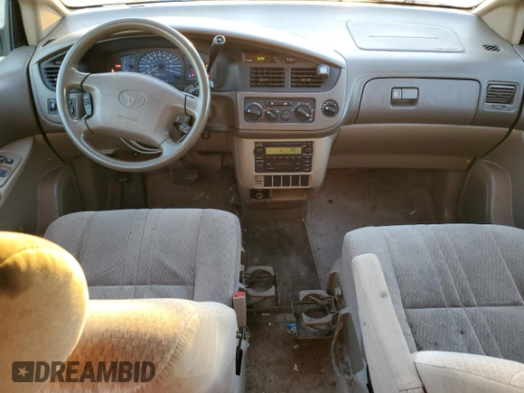 2003 Toyota Sienna CE with VIN 4T3ZF19C23U550972, listed as a Copart auction lot 77042684 with 89,036 mi miles and Clean Title. Bid and sale history available at carsss.com. Image 8.