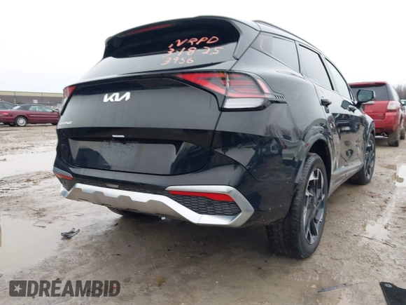 2023 Kia Sportage SX-Prestige with VIN 5XYK53AF7PG086989, listed as a IAAI auction lot 41938657 with 43,255 mi miles and . Bid and sale history available at DreamBid. Image 4.