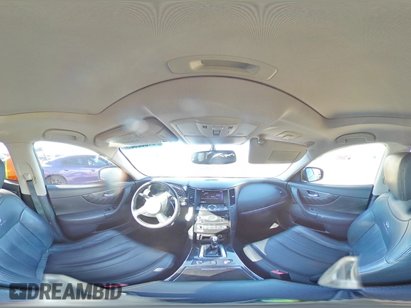 2012 Infiniti FX with VIN JN8AS1MUXCM120858, listed as a Copart auction lot 44002925 with 133,114 mi miles and Salvage title. Bid and sale history available at DreamBid. Image 12.