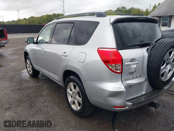 2007 Toyota RAV4 Limited with VIN JTMZK31V075006679, listed as a IAAI auction lot 40465883 with 243,744 mi miles. Bid and sale history available at carsss.com. Image 3.