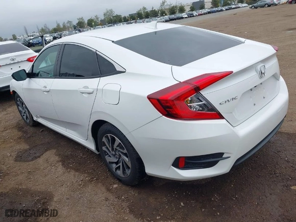 2018 Honda Civic Sedan EX with VIN 19XFC2F70JE207983, listed as a IAAI auction lot 41872006 with 30,274 mi miles. Bid and sale history available at carsss.com. Image 3.
