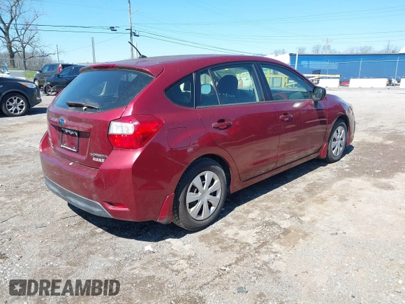 2012 Subaru Impreza 2.0i с VIN JF1GPAA64CH241915, выставлен на аукционе IAAI как лот 41824963 с пробегом 111 808 миль миль и . История ставок и продаж доступна на DreamBid. Изображение 4.