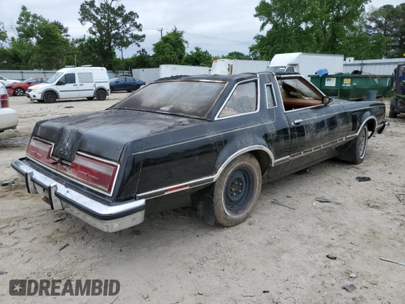1978 Ford Thunderbird with VIN 8G87H140143, listed as a Copart auction lot 54939604 with 73,165 mi miles and Salvage Title. Bid and sale history available at DreamBid. Image 3.