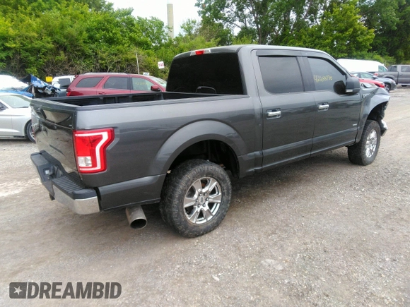 2015 Ford F-150 XLT with VIN 1FTEW1EPXFKE92520, listed as a IAAI auction lot 42288170 with 104,515 mi miles and . Bid and sale history available at DreamBid. Image 4.