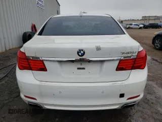 2011 BMW 7 Series 740Li with VIN WBAKB4C55BC575033, listed as a Copart auction lot 42975365 with 130,247 mi miles and Clean title. Bid and sale history available at DreamBid. Image 6.
