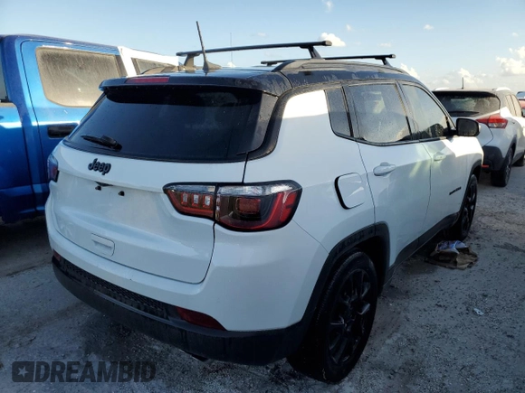 2022 Jeep Compass Altitude with VIN 3C4NJCBB6NT234351, listed as a Copart auction lot 74389044 with Not provided miles and Salvage title. Bid and sale history available at DreamBid. Image 3.