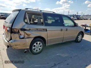 2004 Honda Odyssey EX z VIN 5FNRL18674B007645, wystawiony jako Copart lot #56797535 z przebiegiem 243 256 mil mil oraz Szkoda całkowita • Salvage title. Historia ofert i sprzedaży dostępna na DreamBid. Obrazek 3.