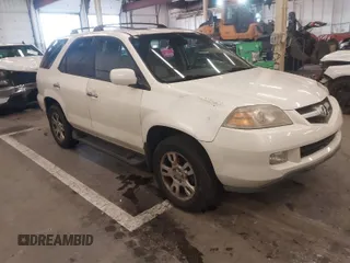 2004 Acura MDX Touring with VIN 2HNYD18724H505130, listed as a IAAI auction lot 41669930 with 155,845 mi miles. Bid and sale history available at carsss.com. Image 1.