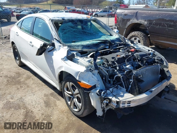 2017 Honda Civic Sedan LX with VIN 2HGFC2F58HH513036, listed as a IAAI auction lot 41815183 with 33,932 mi miles. Bid and sale history available at carsss.com. Image 1.