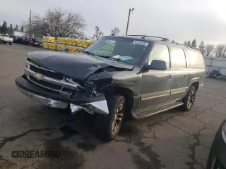 2004 Chevrolet Suburban LT with VIN 3GNEC16T34G337436, listed as a Copart auction lot 43124235 with 233,453 mi miles and Salvage Title. Bid and sale history available at carsss.com. Image 1.
