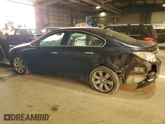 2013 Buick Regal Turbo Premium 2 with VIN 2G4GT5GV3D9214413, listed as a Copart auction lot 44165355 with 121,841 mi miles and Salvage title. Bid and sale history available at DreamBid. Image 2.