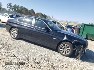 2016 BMW 5 Series 528i with VIN WBA5A5C57GG347122, listed as a Copart auction lot 47565815 with 82,857 mi miles and Salvage Title. Bid and sale history available at carsss.com. Image 4.