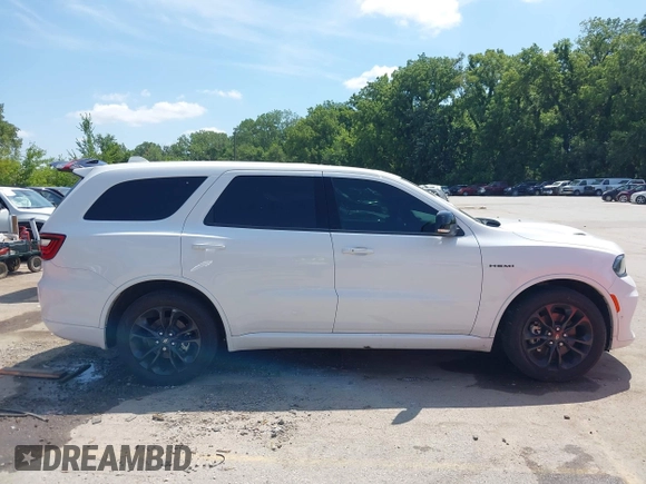 2022 Dodge Durango R/T with VIN 1C4SDJCT4NC190660, listed as a IAAI auction lot 42669484 with 34,046 mi miles and . Bid and sale history available at DreamBid. Image 12.