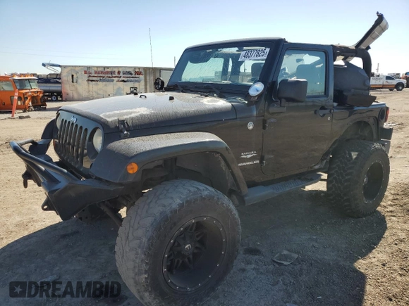 2012 Jeep Wrangler Sahara z VIN 1C4AJWBG1CL216425, wystawiony jako Copart lot #48377825 z przebiegiem 99 649 mil mil oraz Szkoda całkowita • Salvage title. Historia ofert i sprzedaży dostępna na DreamBid. Obrazek 1.