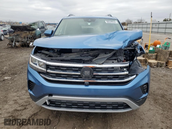 2021 Volkswagen Atlas SEL Premium z VIN 1V2TR2CA8MC535700, wystawiony jako Copart lot #80538034 z przebiegiem 82 093 mil mil oraz Szkoda całkowita • Salvage title. Historia ofert i sprzedaży dostępna na DreamBid. Obrazek 5.