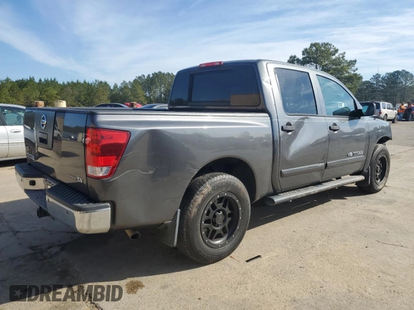 2012 Nissan Titan SV with VIN 1N6BA0ED0CN309652, listed as a Copart auction lot 46663485 with 139,884 mi miles and Salvage title. Bid and sale history available at DreamBid. Image 3.