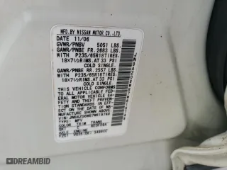 2007 Nissan Murano SL with VIN JN8AZ08W87W619749, listed as a Copart auction lot 44794465 with 0 mi miles and Salvage Title. Bid and sale history available at carsss.com. Image 13.