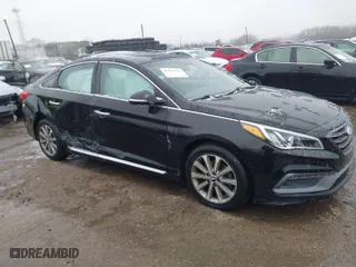 2016 Hyundai Sonata 2.4L Sport with VIN 5NPE34AF5GH329717, listed as a IAAI auction lot 41519434 with 49,069 mi miles. Bid and sale history available at carsss.com. Image 1.