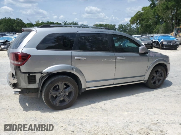 2018 Dodge Journey Crossroad z VIN 3C4PDCGG6JT504869, wystawiony jako Copart lot #57463435 z przebiegiem 87 072 mil mil oraz Szkoda całkowita • Salvage title. Historia ofert i sprzedaży dostępna na DreamBid. Obrazek 3.