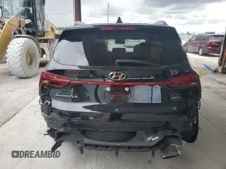 2023 Hyundai Santa Fe SEL with VIN 5NMS2DAJ8PH580853, listed as a Copart auction lot 52550125 with 10,291 mi miles and Salvage Title. Bid and sale history available at DreamBid. Image 6.