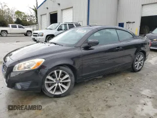 2012 Volvo C70 T5 with VIN YV1672MC7CJ123213, listed as a Copart auction lot 50231295 with 127,058 mi miles and Salvage Title. Bid and sale history available at carsss.com. Image 1.