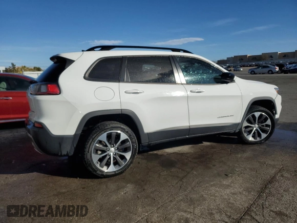 2022 Jeep Cherokee Limited with VIN 1C4PJMDX4ND555575, listed as a Copart auction lot 51074975 with 57,843 mi miles and Clean Title. Bid and sale history available at DreamBid. Image 3.